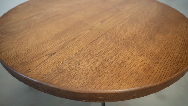 Table basse industrielle française des années 1950