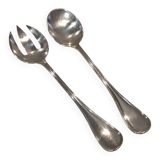 2-piece silver-plated salad serving set by Christofle Albi