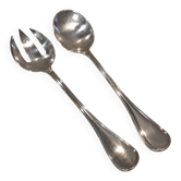 2-piece silver-plated salad serving set by Christofle Albi