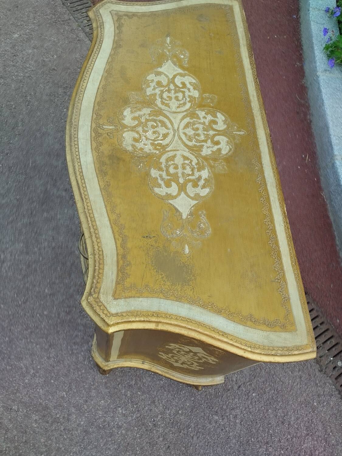 Vintage Venetian commode