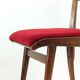 Set Of 4 Dining Chairs In Oak & Walnut, Czechoslovakia 1960s