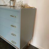 Chest of drawer compass feet