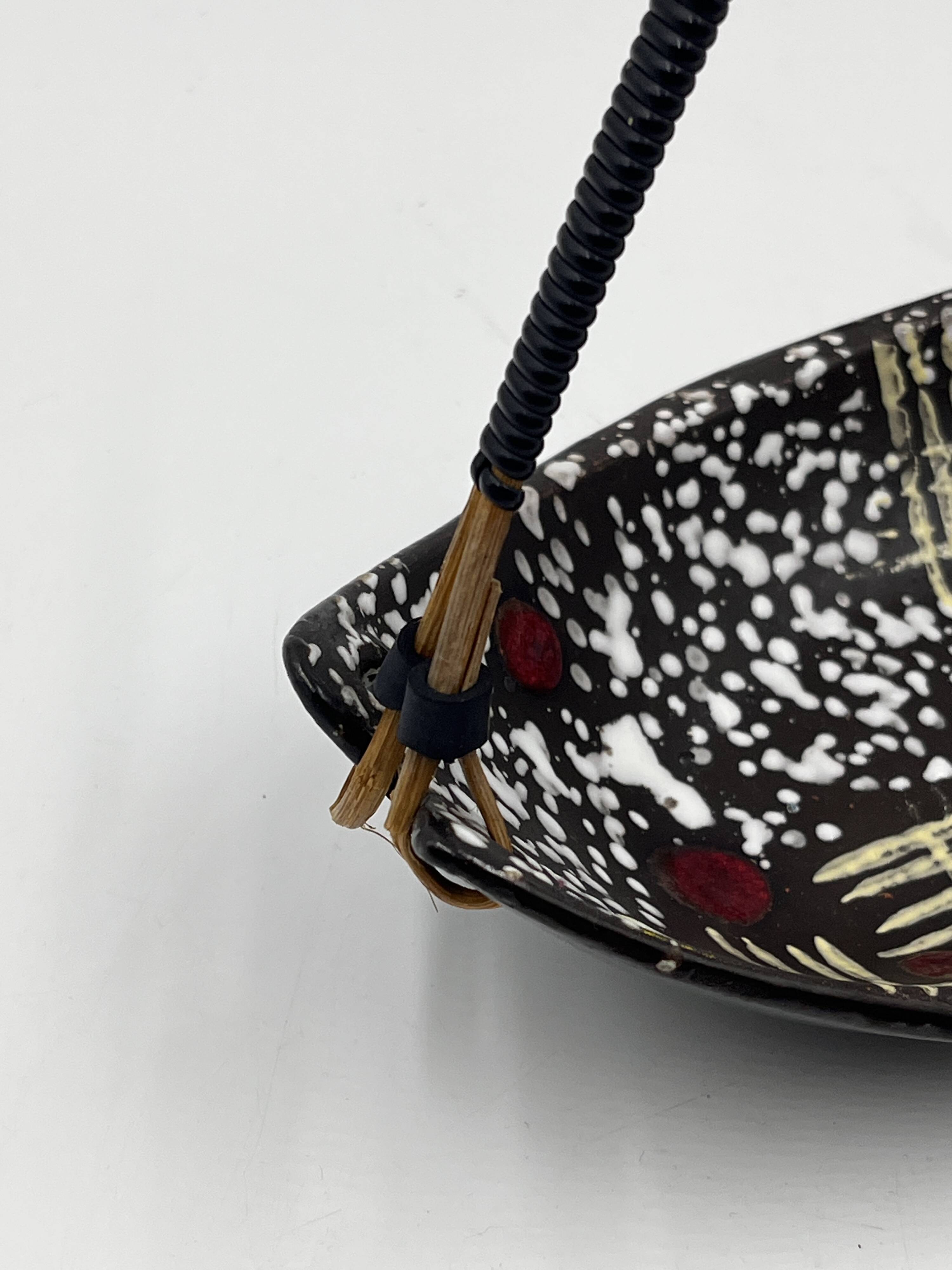 Carstens appetizer server, Hawaiian design