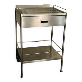 Food-grade stainless steel serving trolley