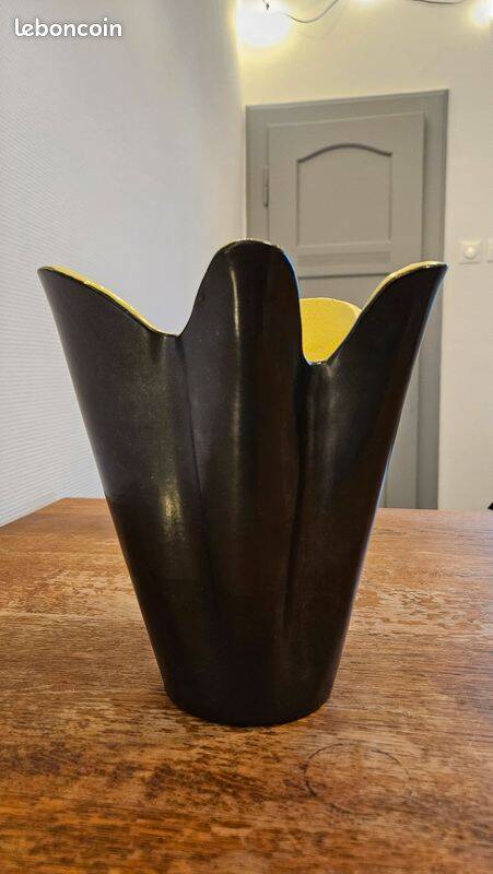 Luxury vase - signed Elchinger 1950