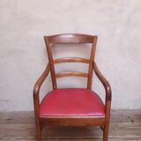 Armchair cherry tree period Restoration XIX °