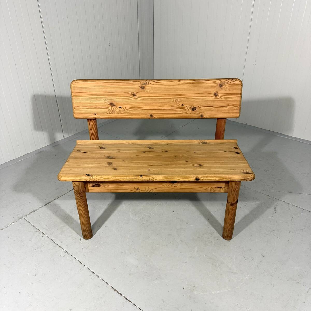 Korup Design solid pine benches with storage space Denmark