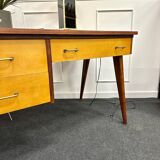 Vintage compass feet desk