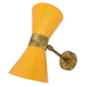 Pair of wall light in the style of Italian creations of the 50s