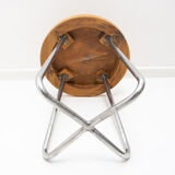 Bauhaus tubular stool, Robert Slezák, 1930´s, Czechoslovakia