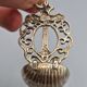 Cuillère coquille en argent 800 religieuse Italie Padoue années 1950