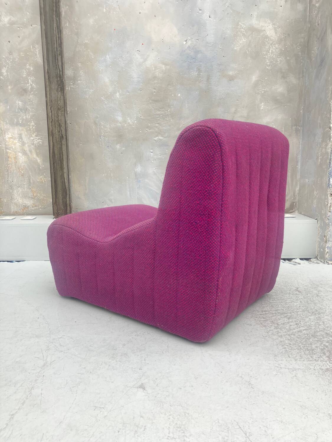 Fauteuil chauffeuse vintage 1970