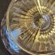 6 St Saint Louis champagne glasses Florian model in cut crystal 539
