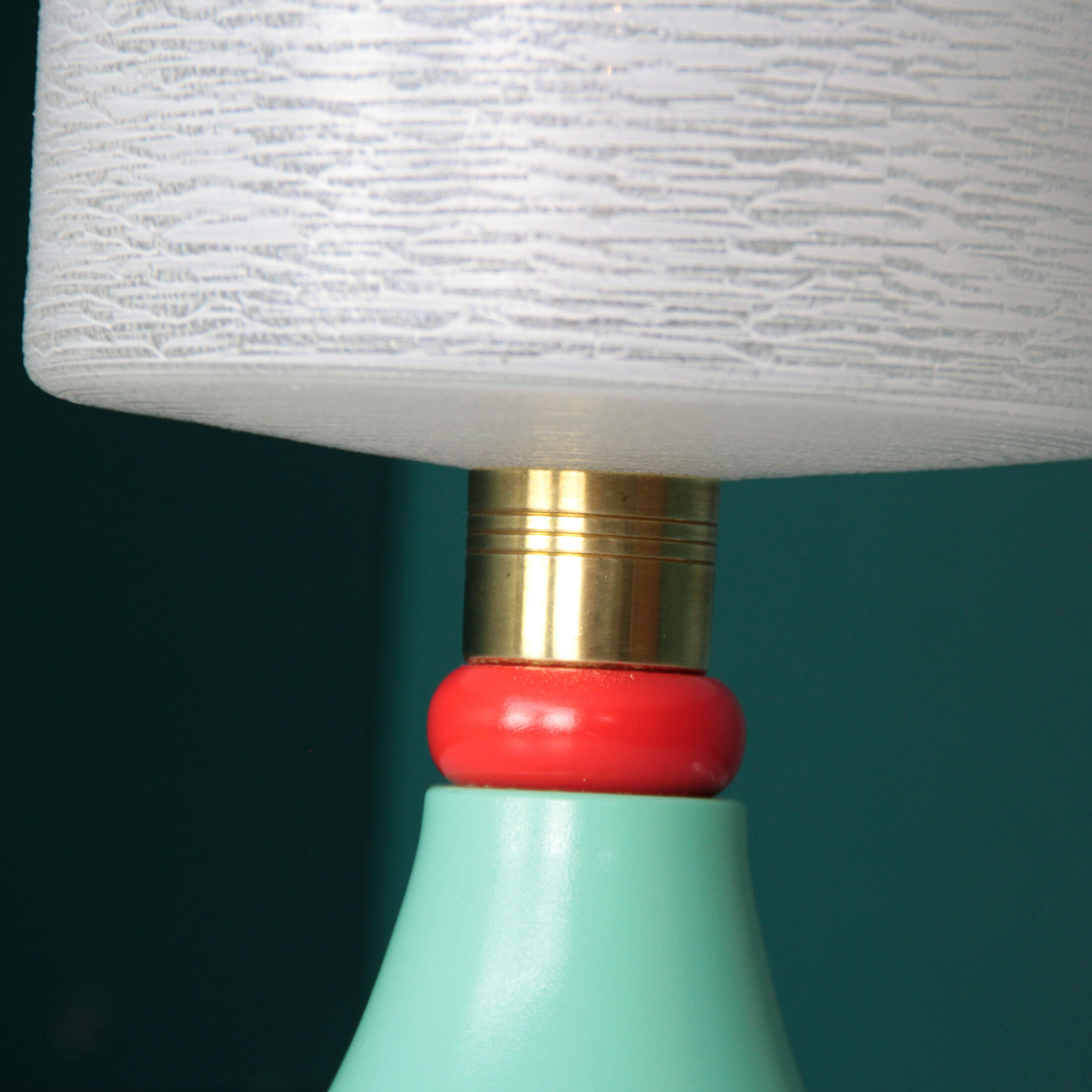 Table lamp table lamp green globe glass globe vintage model old decoration