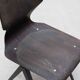 Chaise galvanitas s19 vintage ébène / noir