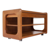 Mobile trolley with drawer.