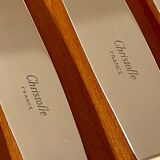 Christofle pearls, 24 knives excellent condition with box