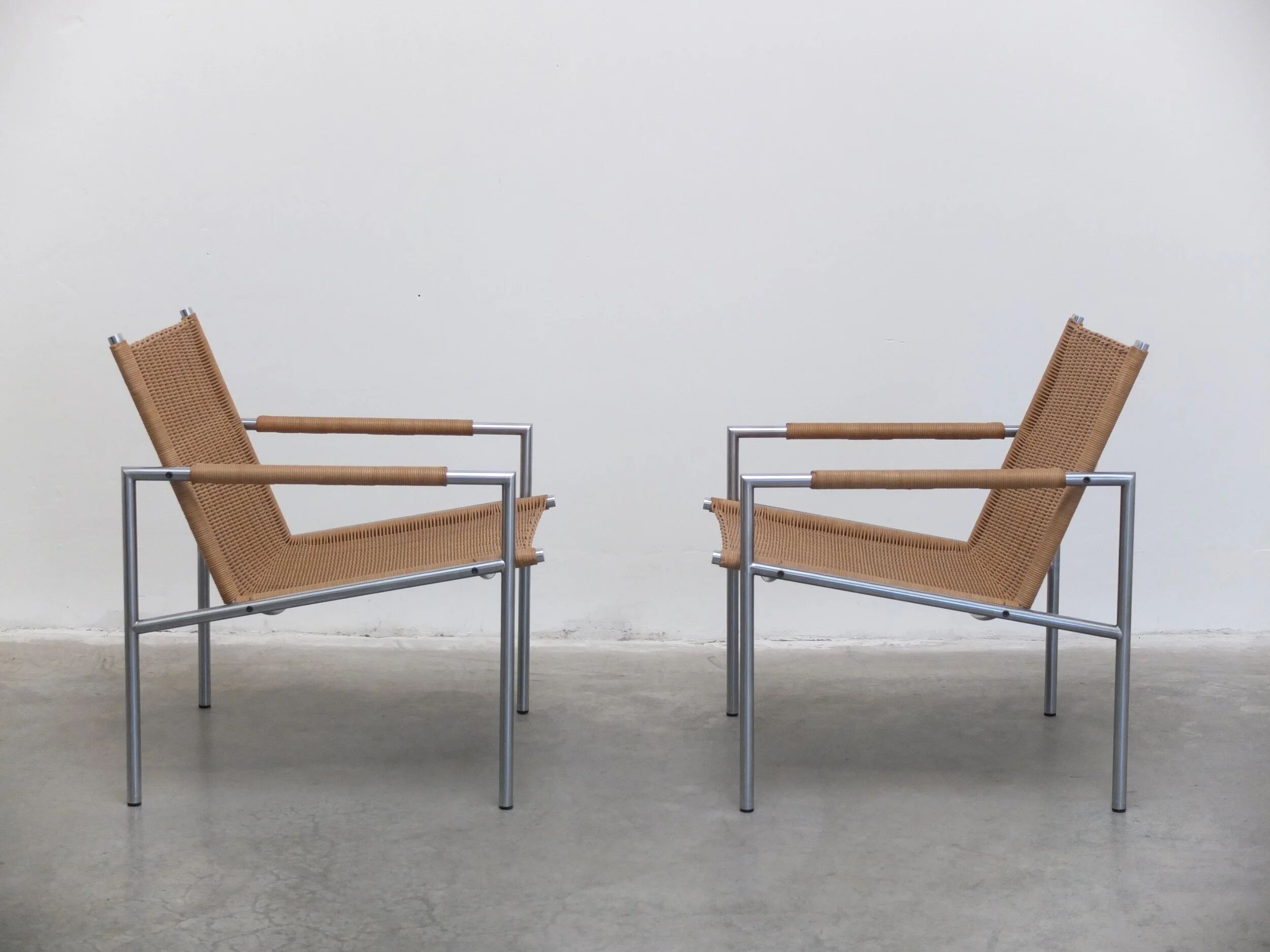 Pair of 'SZ01' lounge chairs by Martin Visser for 't Spectrum, 1960