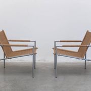 Pair of 'SZ01' lounge chairs by Martin Visser for 't Spectrum, 1960