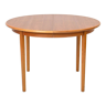 Scandinavian round extendable table