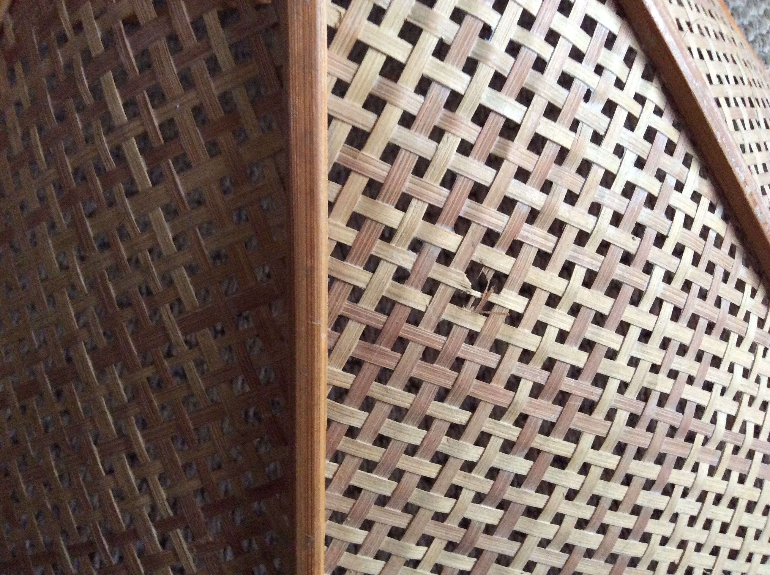 Rattan suspension