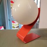 Space age globe lamp