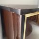 Vintage 1960s bar/TV unit – Formica, splayed legs & brass – piece