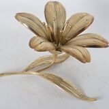Cendrier fleur en laiton