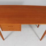 Bureau/bureau de dame danoise en teck par Vi-Ma Mobler, Danemark, années 1960