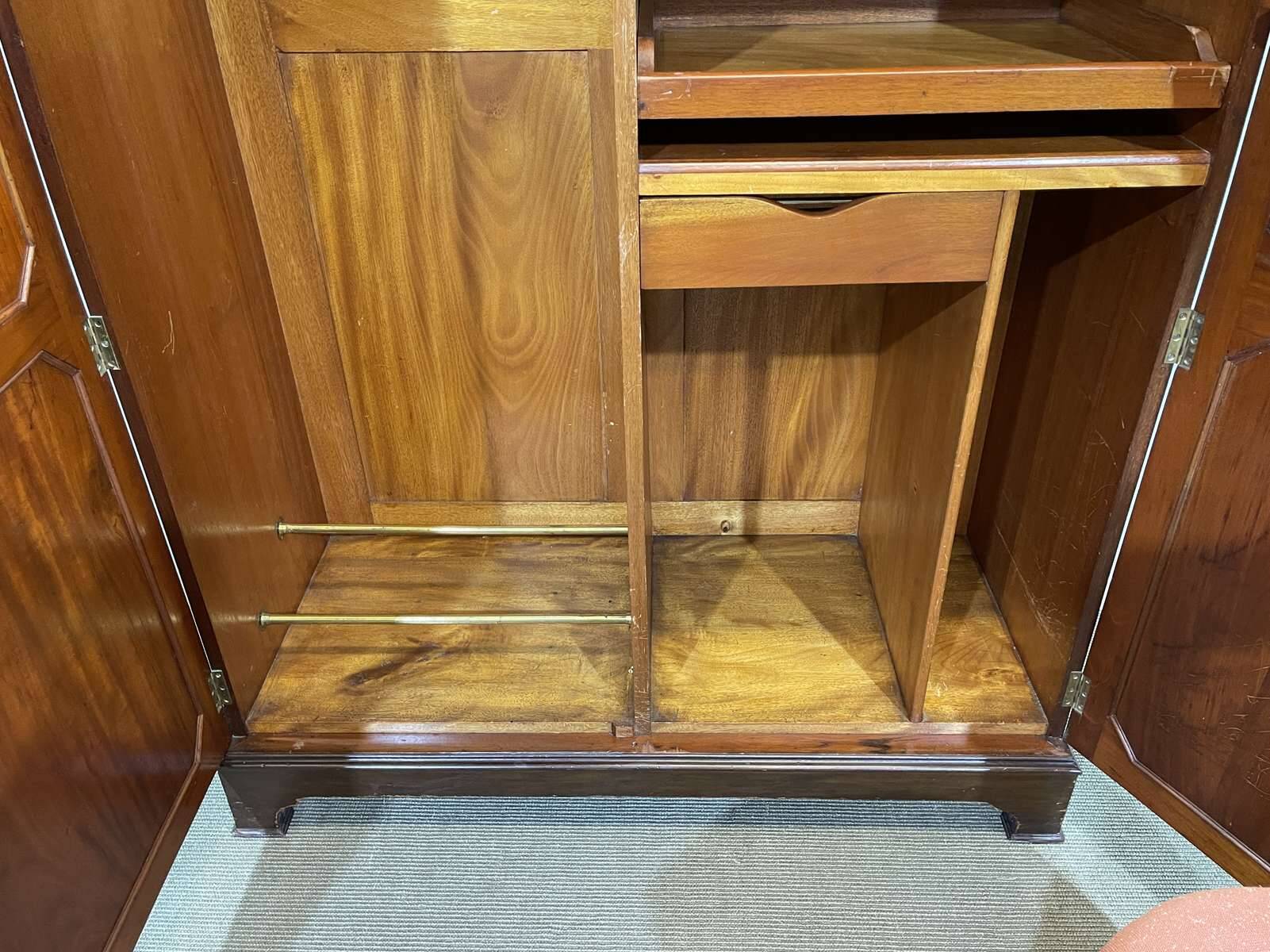1930s Compactum mahogany cabinet