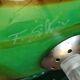 Lamp ball glass Murano/Italy/signed F. Silviy