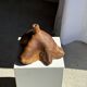 Small suspension in organic teak hat D30 H20