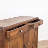 Buffet en bois massif Art Déco des années 1930