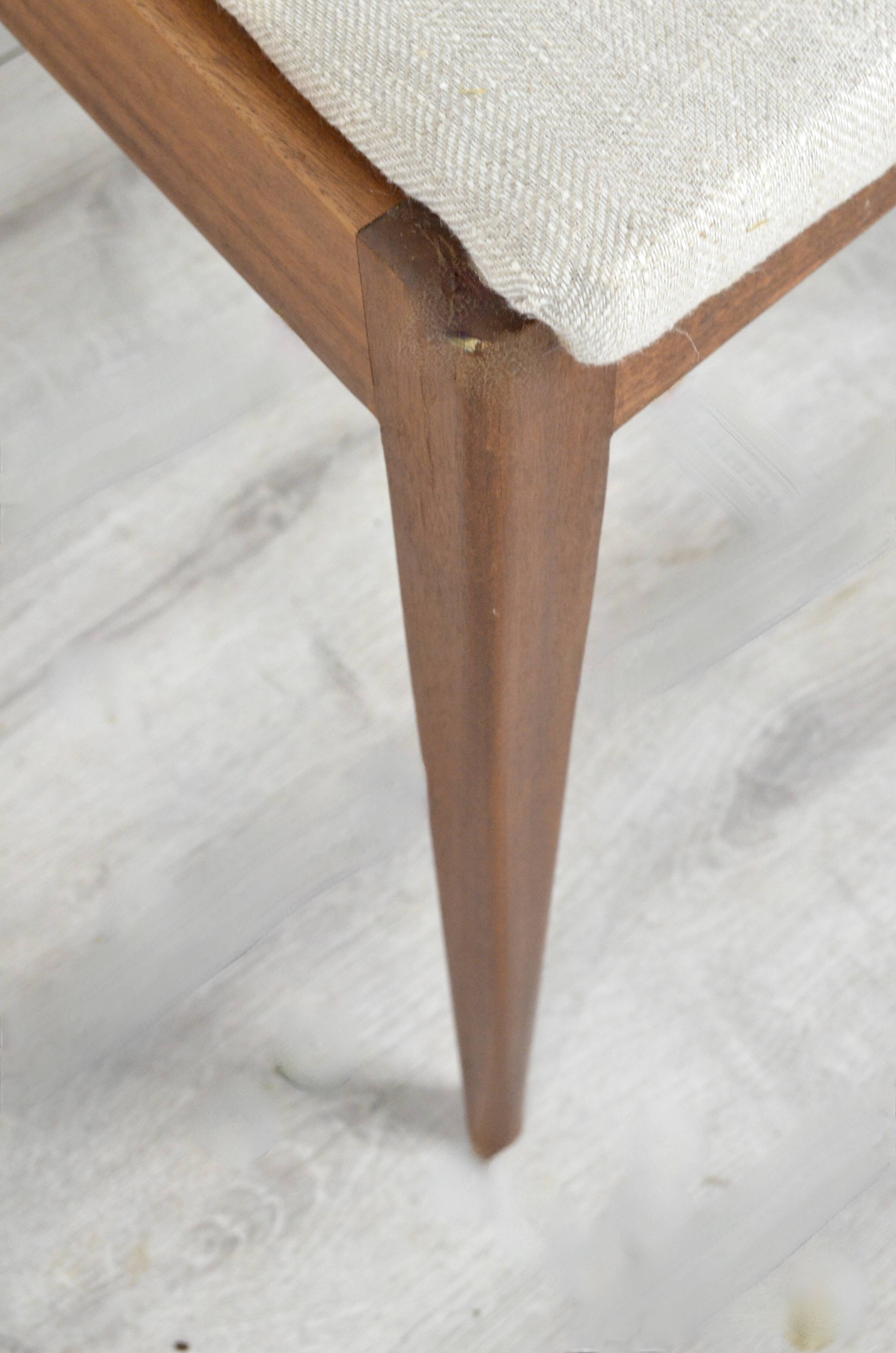 Set Of 4 Midcentury McIntosh Teak Chairs. Vintage Modern / Retro / Danish S