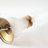 Satin flute and pear lamp