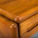Vintage Danish cabinetmaker desk in teak, 1950s