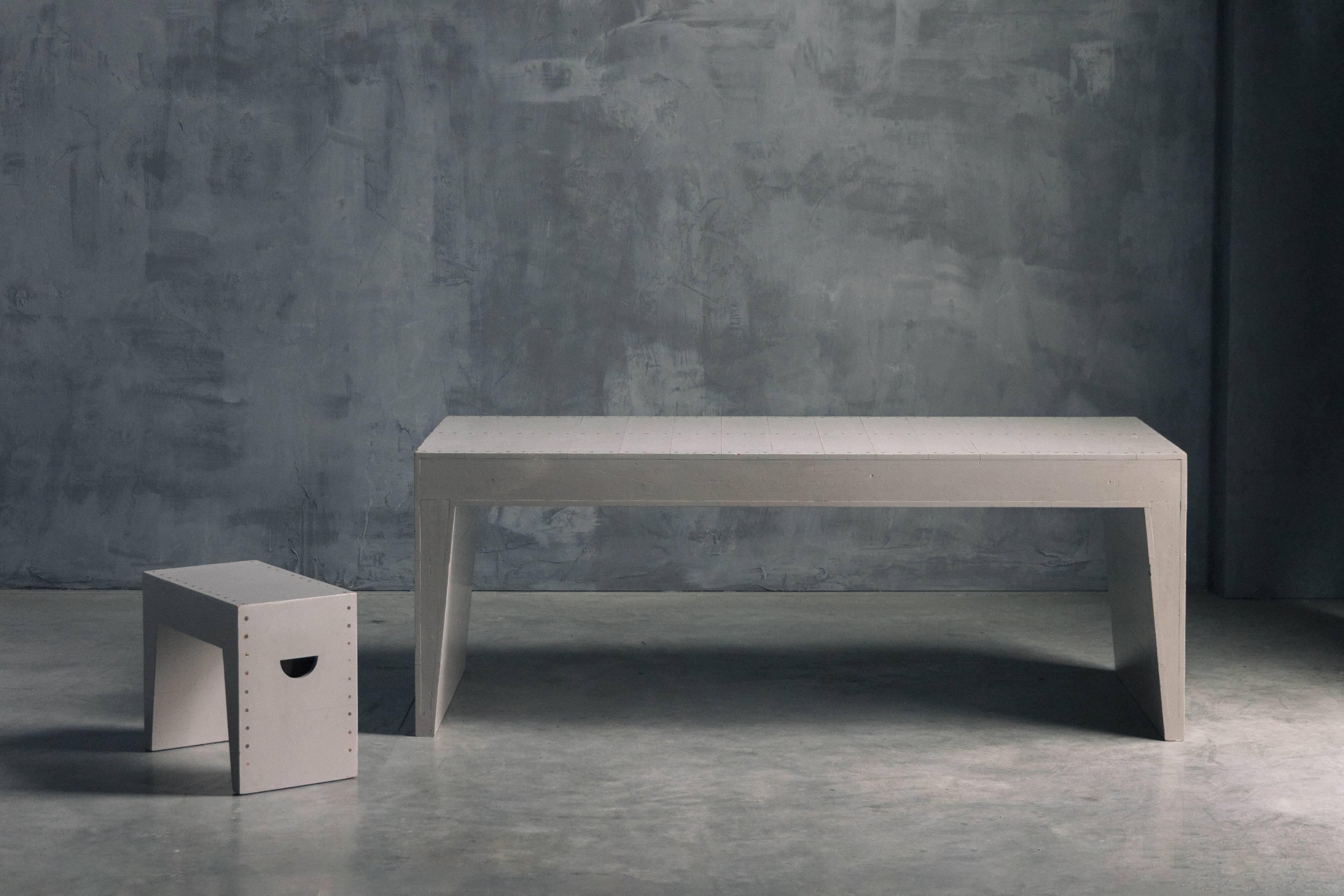 Bossche School Table by Dom Hans van der Laan & Jan de Jong, Netherlands, 1970s