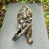 Large metal door knocker Greek goddess