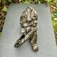 Large metal door knocker Greek goddess