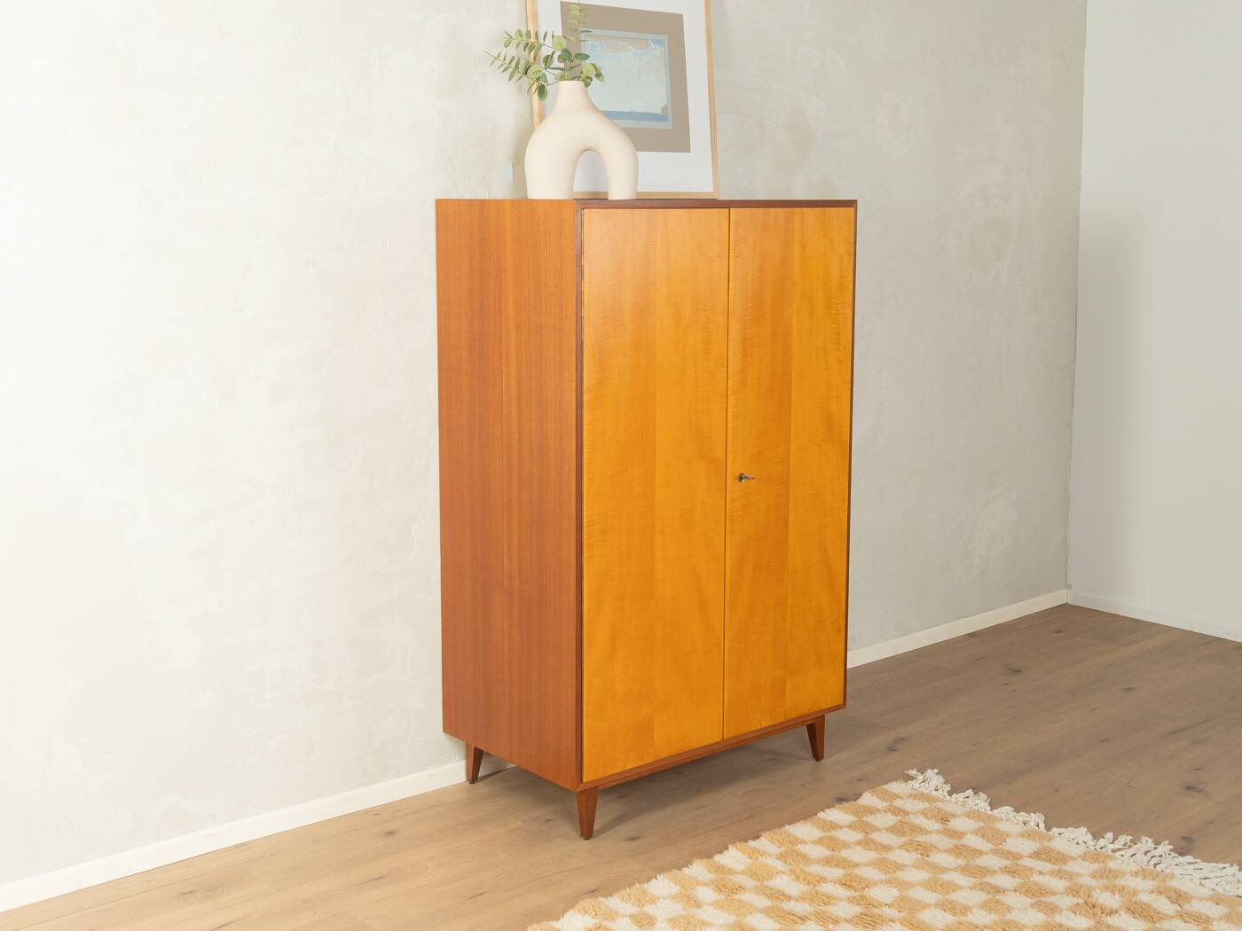 Classic wardrobe by Erich Stratmann for Oldenburger Möbelwerkstätten, 1950s