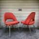 Pair of chairs "Conference" 50's by Eero Saarinen for Knoll