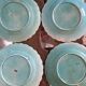 Art Nouveau dabbling plates