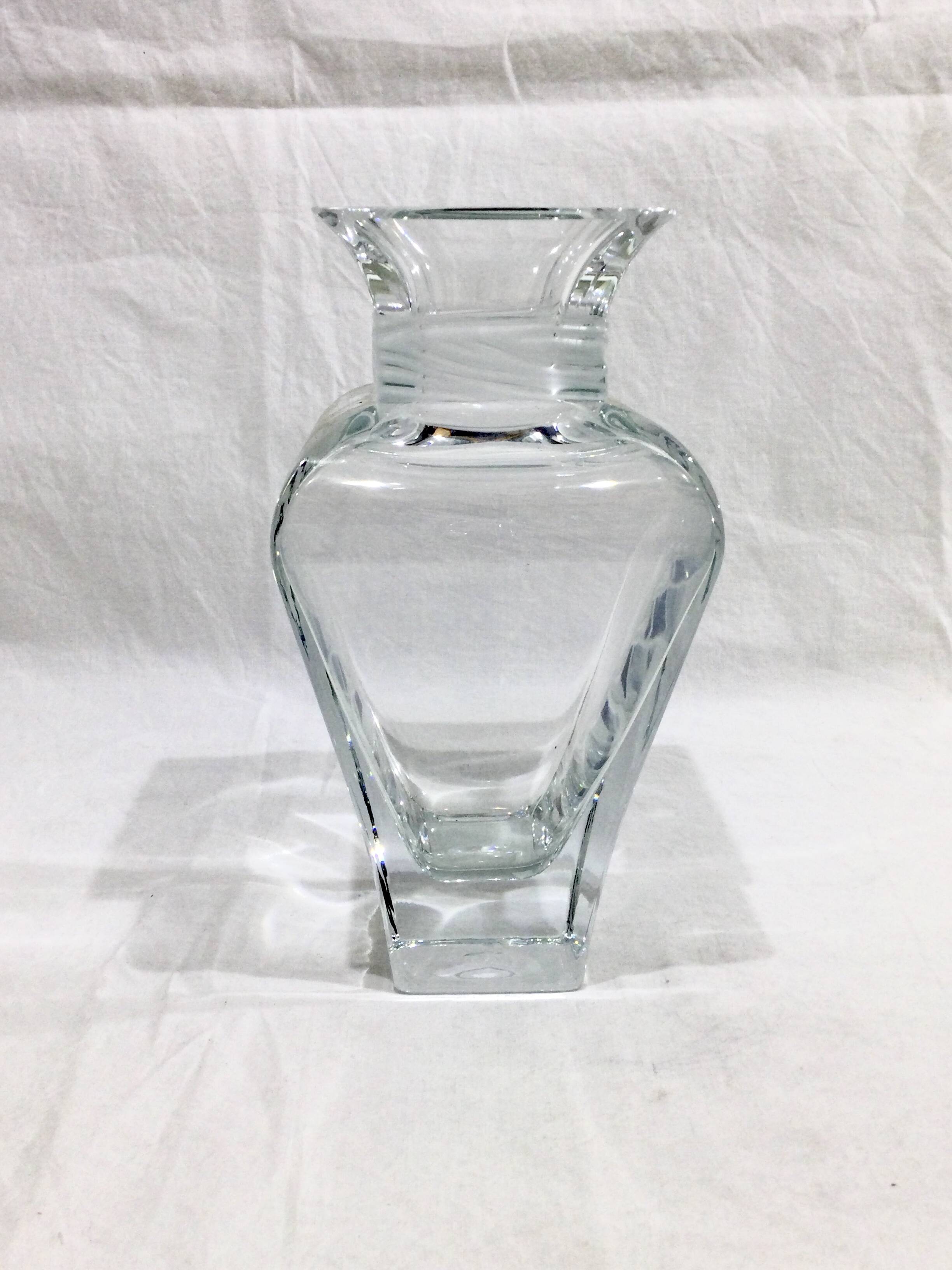 Crystal vase