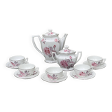 Vintage Limoges Porcelain Tea Set MLV France