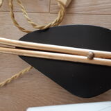 Golden vintage wall light years 50