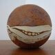 Danish Raku Studio Pottery Vase, 1960s