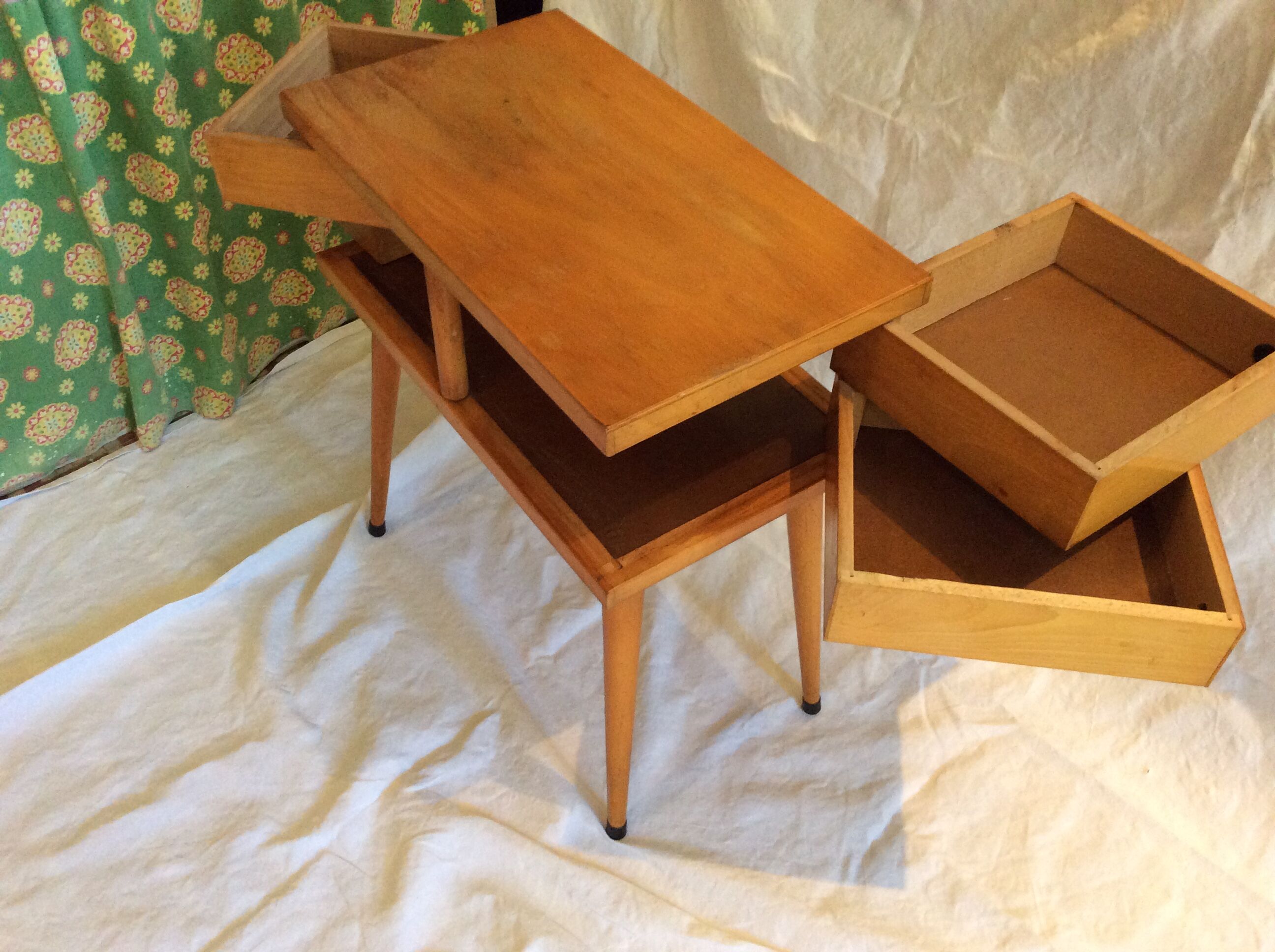 Vintage bedside table 1950
