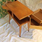 Vintage bedside table 1950