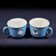 Vintage set of 2 ceramic bowls Just Mugs England
