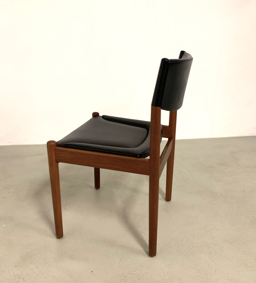 Danish Dining Chair by Erik Wørts Model Erika, 1960s